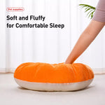 Enclosed Polyester Pet Bed for Cats and Small Dogs