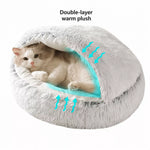 Cat & Dog Nest-Style Pet Bed