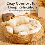 Woven Cat Beds for Cats & Small Dogs