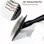 Pet Slicker Brush for Cats and Dogs – Long-Hair Grooming Tool