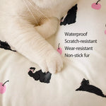 Cotton-Linen Pet Bed Cushion for Small Pets