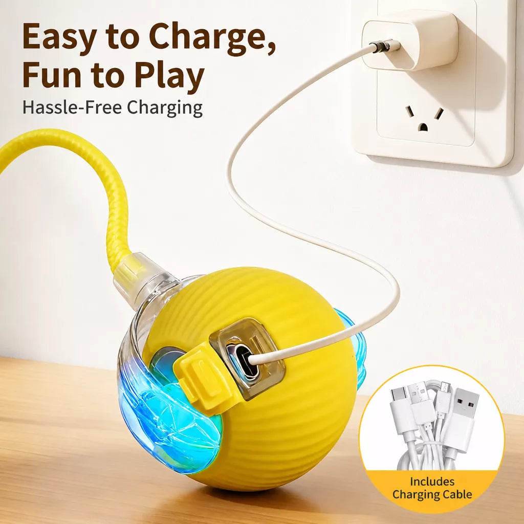Automatic Interactive Rolling Cat Ball Toy