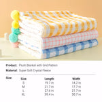 Cotton-Linen Pet Blanket Mat for Cats and Dogs