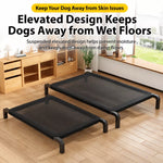 Elevated Mesh Dog Bed with Iron Frame