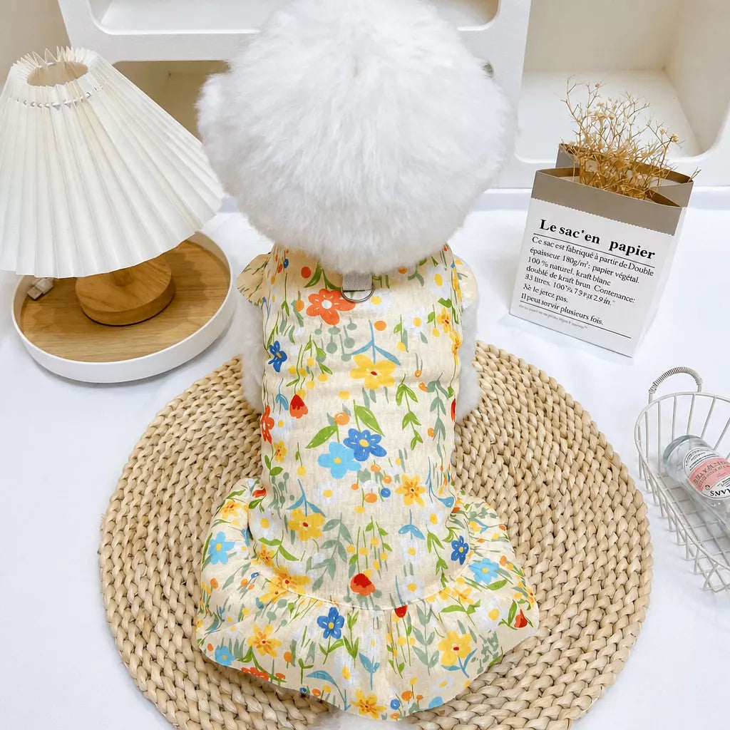 Mesh Pet Dress for Dogs and Cats