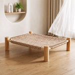 Woven Cat Bed with Scratching Board
