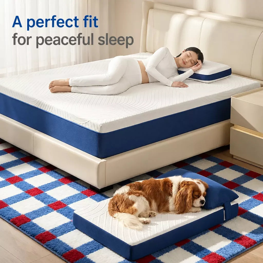 Removable-Washable Pet Bed Mat for Small Dogs