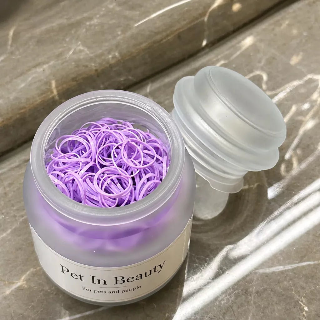 Pet Grooming Rubber Bands