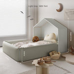 Modular Bed Rail Fence with Mattress & Tent, Anti-Collision Tent Bed Guard for Babies, Kids & Adults ml-0511-2