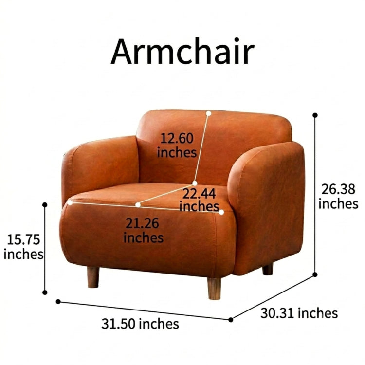 Colorful Low-Leg Tech Fabric Sofa, 2/3-Seater Couch for Small Living Room qm-1