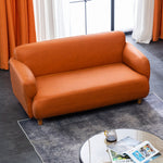 Colorful Low-Leg Tech Fabric Sofa, 2/3-Seater Couch for Small Living Room qm-1
