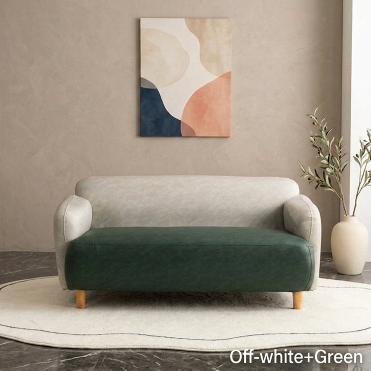Colorful Low-Leg Tech Fabric Sofa, 2/3-Seater Couch for Small Living Room qm-1