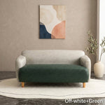 Colorful Low-Leg Tech Fabric Sofa, 2/3-Seater Couch for Small Living Room qm-1