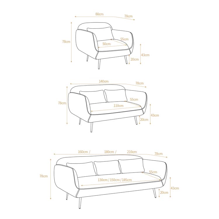 Vibrant Multi-Color Sofa Collection: Emerald Blue, Grass Green, Brick Red & Mint Wood with Techno Fabric qm-3