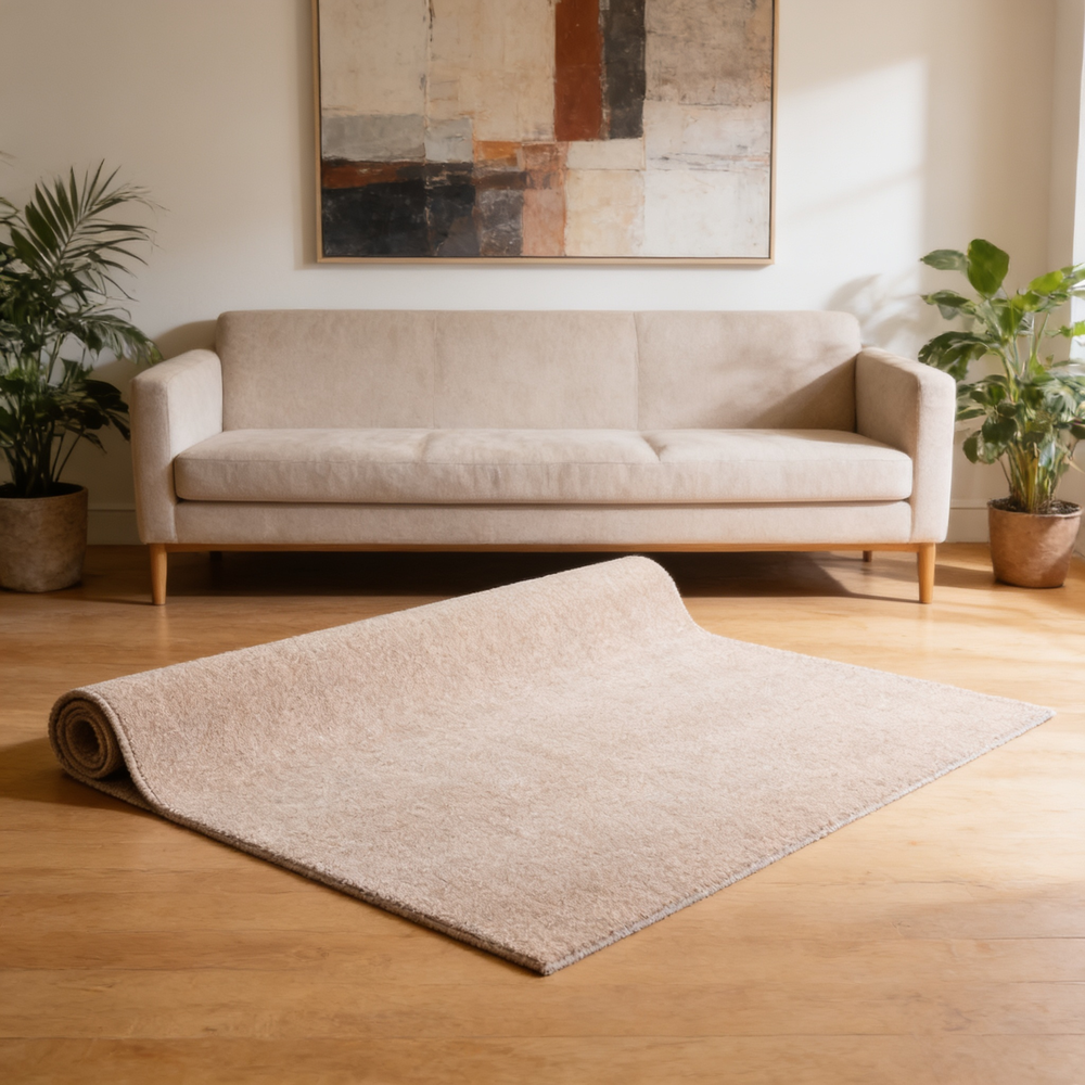Boat Carpet, 6 ft x 18 ft Marine Carpet for Boats, Waterproof Light Brown Carpet with Marine Backing Anti-Slide Marine Grade Boat Carpet Cuttable Easy to Clean Patio Rugs Deck Rug-T3342P477452 - 场景图