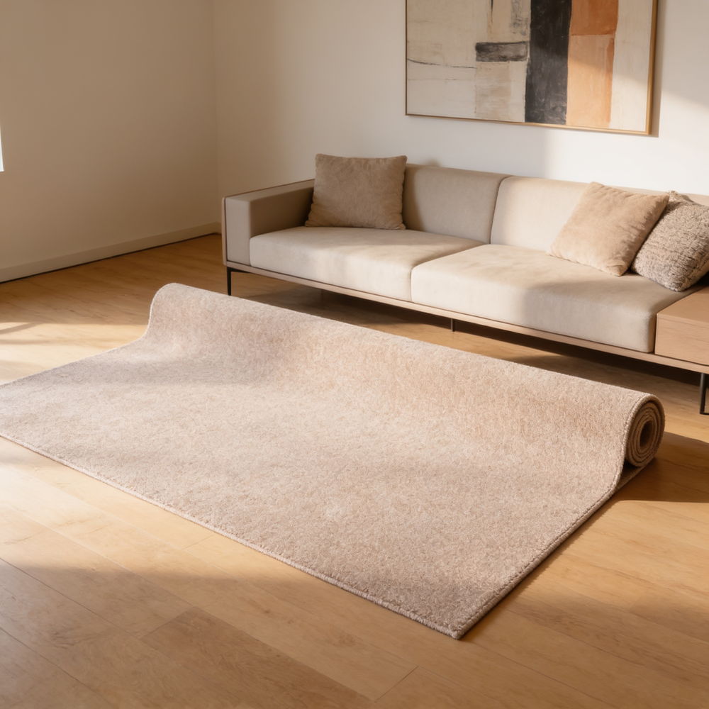 Boat Carpet, 6 ft x 23 ft Marine Carpet for Boats, Waterproof Light Brown Carpet with Marine Backing Anti-Slide Marine Grade Boat Carpet Cuttable Easy to Clean Patio Rugs Deck Rug-T3342P480869 - 场景图