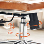 Stunning Black Rattan Makeup Table with Natural Ash Wood Finish and Multi-Layer Board tzm-550