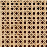 Stylish Natural Wood Cabinet with Rattan Accents and Ash Wood Detailing tzm-553