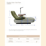 Multi-Functional Space Lounge Chair, Adjustable Lazy Sofa Recliner, Minimalist Leisure Chair xgjsm-0511-1