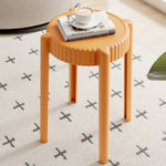 Vibrant Multi-Color Stool Collection: Off White, Black, Gray, Khaki, Dark Brown, Light Yellow, Orange, Green ym-623