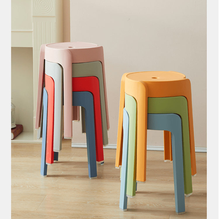 Stylish Multi-Color Stool Collection: Enhance Your Space with Black, White, Khaki & More ym-624