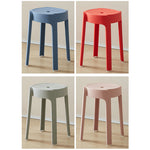 Stylish Multi-Color Stool Collection: Enhance Your Space with Black, White, Khaki & More ym-624