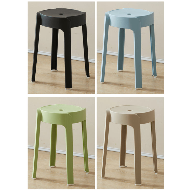 Stylish Multi-Color Stool Collection: Enhance Your Space with Black, White, Khaki & More ym-624