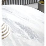 Chic Multi-Color Tea Table – White, Off-Yellow, Pink, Gray, and Green Options ym-627