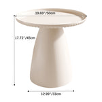 Elegant Transparent Tea Table - Modern Design in Gray, Brown, Pink, Off White - Durable PET Material ym-628