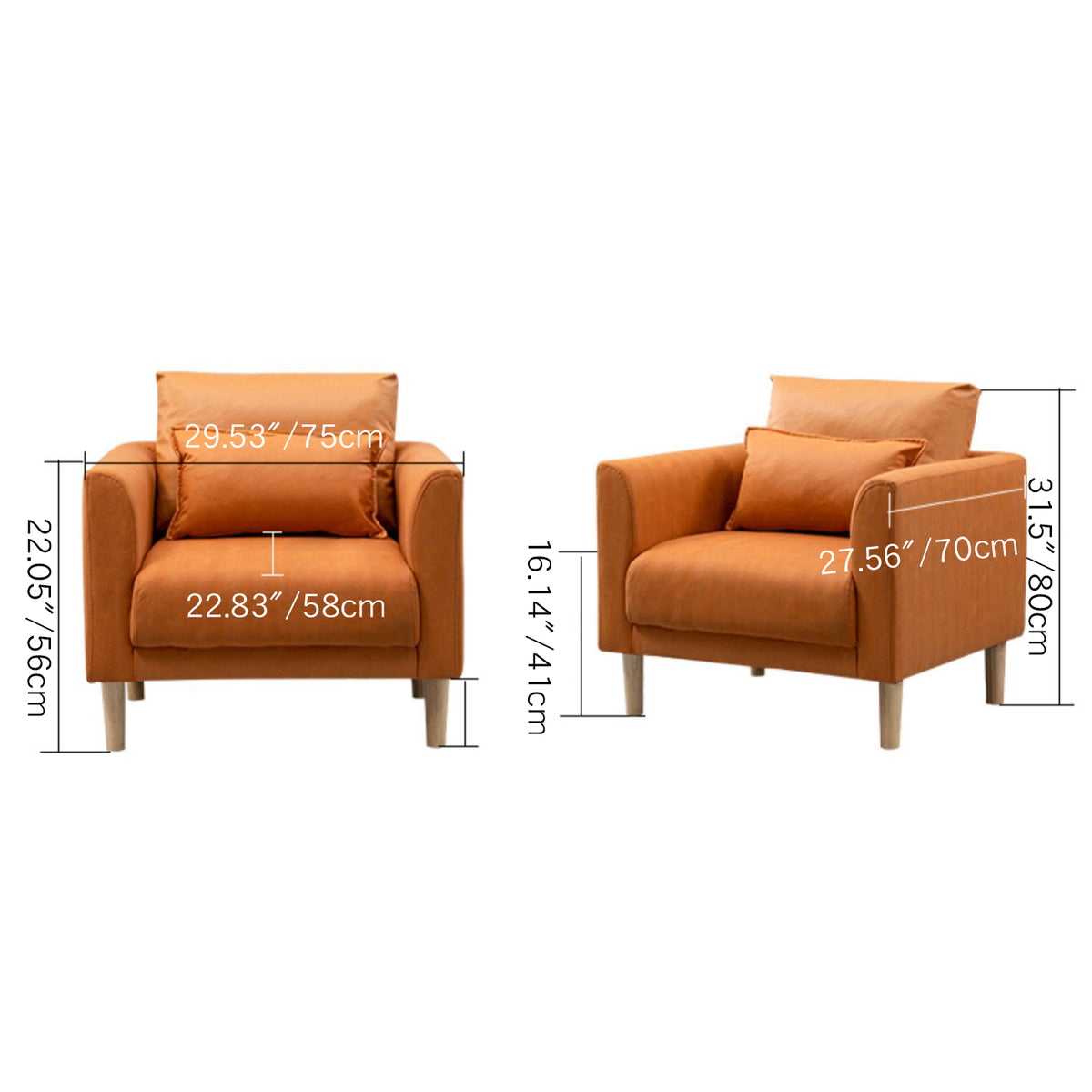 Stylish Multi-Color Techno Fabric Sofa with Wooden Accents – Brighten Your Living Space yr-121