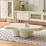 Modern Off White Black GFRP Tea Table - Stylish & Durable Design yw-178