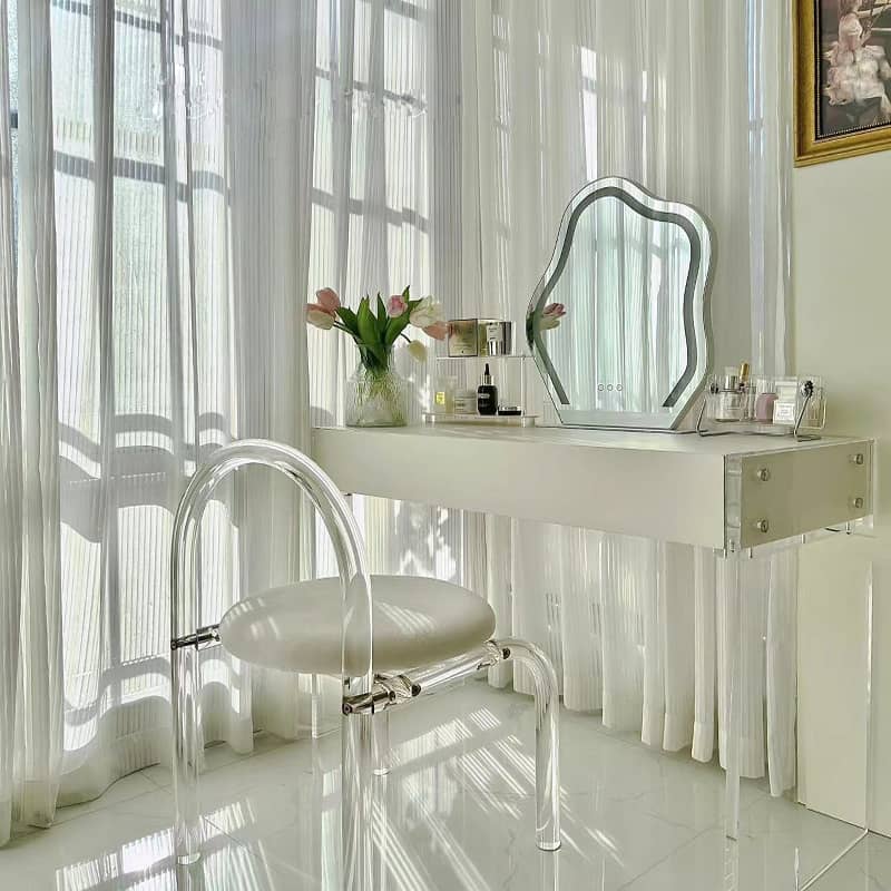 Elegant Mirror Silvery Glass – Perfect Reflective Finish for Modern Interiors yw-187