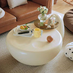 Sleek White Tea Table – Modern Elegance for Your Living Room Décor yw-195