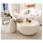 Sleek White Tea Table – Modern Elegance for Your Living Room Décor yw-195