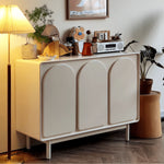 Stylish Off-White Particle Board Cabinet for Modern Home Storage yw-199