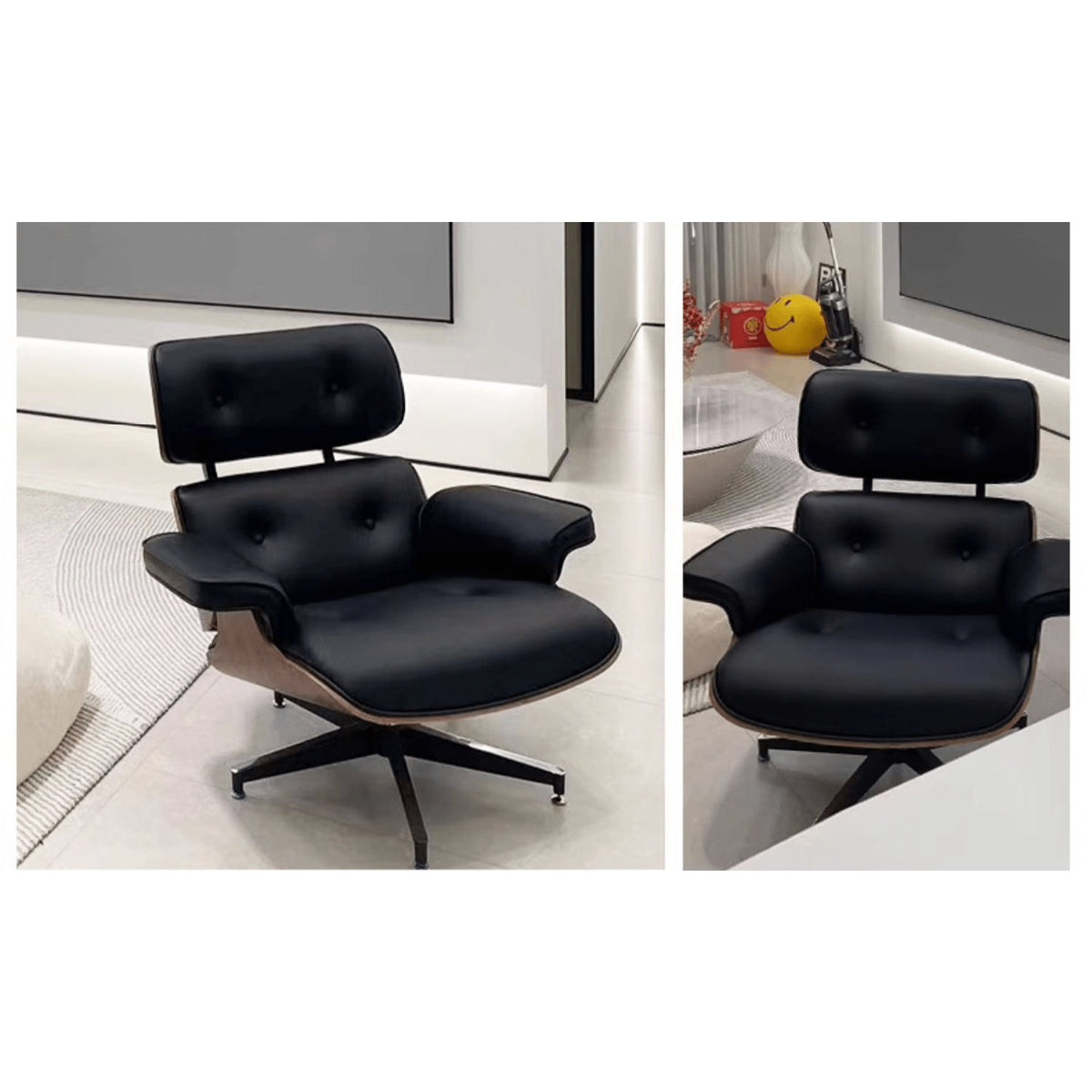 Stylish Black PU Leather Bar Stool for Modern Kitchens and Bars yw-204