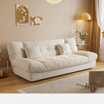 Cream Style Sofa Bed, Foldable 2-in-1 Sleeper for Small Spaces, Single/Double zf-0429-1