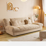 Cream Style Sofa Bed, Foldable 2-in-1 Sleeper for Small Spaces, Single/Double zf-0429-1