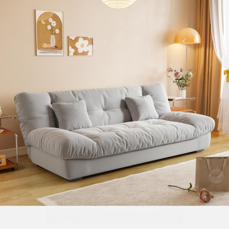 Cream Style Sofa Bed, Foldable 2-in-1 Sleeper for Small Spaces, Single/Double zf-0429-1
