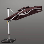 Premium Sunshade with Color-Woven Fabric and Durable Aluminum Alloy Frame zy-024-2