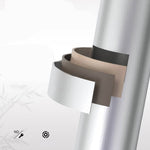 Premium Outdoor Sunshade - Khaki, Wine Red & White - Durable Aluminum Alloy Frame with Color-Woven Fabric zy-52