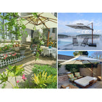 Stylish Aluminum Alloy Sunshade with Durable Woven Fabric for Ultimate UV Protection zy-55