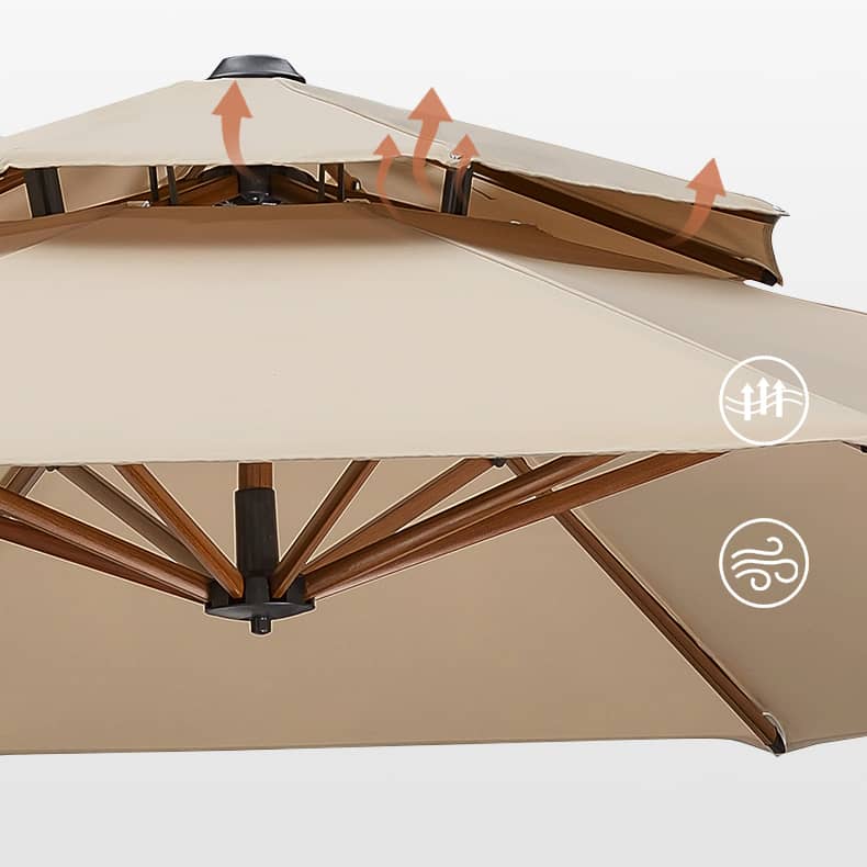 Stylish Aluminum Alloy Sunshade with Durable Woven Fabric for Ultimate UV Protection zy-55