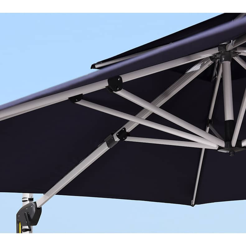 Elegant Aluminum Alloy Sunshade with Color-Woven Fabric for Ultimate Outdoor Enjoyment zy-56-2